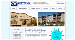 Desktop Screenshot of citywidemaintenance.com